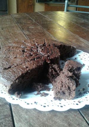 Una foto de Budin de chocolate super esponjoso