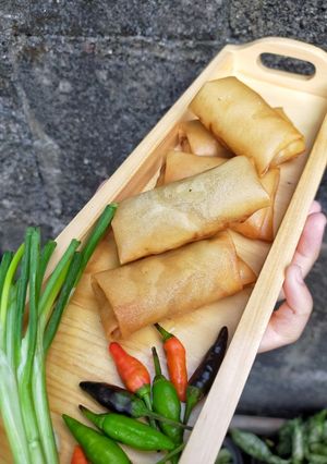 Foto resep Lumpia Rebung Udang