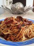 Fideos Fritos Chinos con Pollo Korean BBQ y Verduritas al Wok