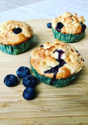 Une photo de Muffins myrtille