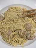 86. Creamy Spaghetti