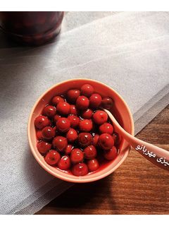 عکسی از دستور ترشی آلبالو