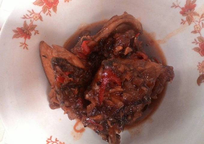 Ayam kecap pedas manis