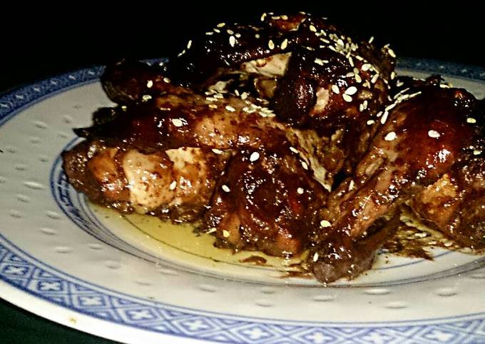 Simple Way to Make Quick Tex's Hoi Sin & Cola BBQ Chicken Wings ????????????