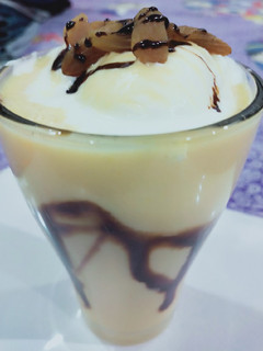 A picture of Choco mango shake.