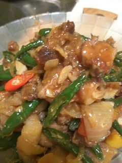 Foto resep Oseng daging lombok ijo