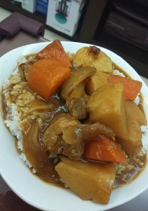 咖哩飯 的食譜成品照片