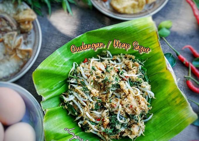 Resep: Gudangan / Urap sayur Anti Gagal