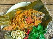 Gambar pepes ikan nila