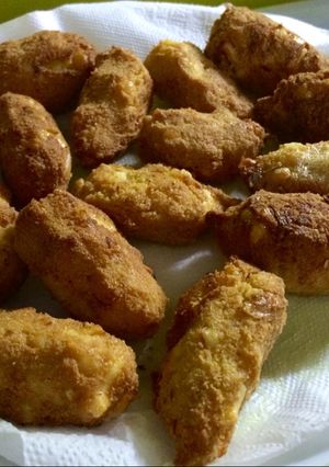 Hình của món Bánh cay phô mai chiên.