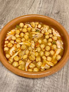 Una foto de Guisito de garbanzos