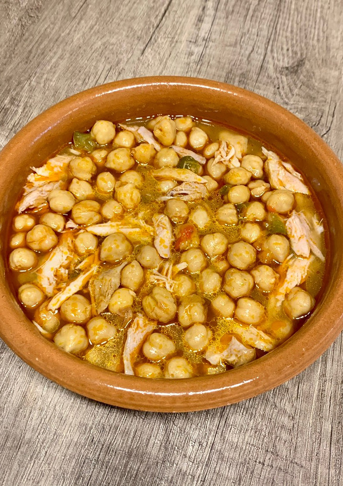 Una foto de Guisito de garbanzos