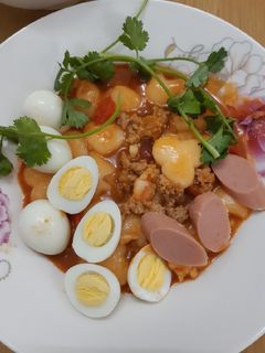 Hình của món Tokbokki.