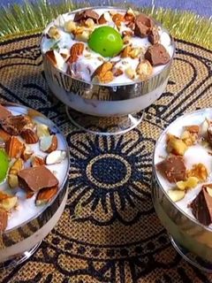 صورة لوصفة زبادي بالمكسرات