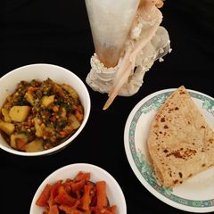 Aloo soya ki baji A picture of Aloo soya ki baji.