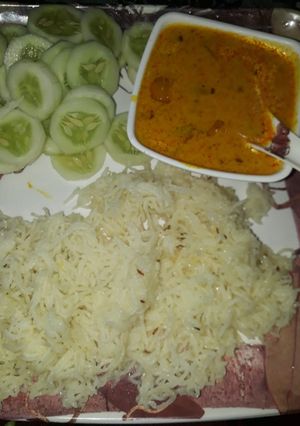 A picture of Jeera rice.