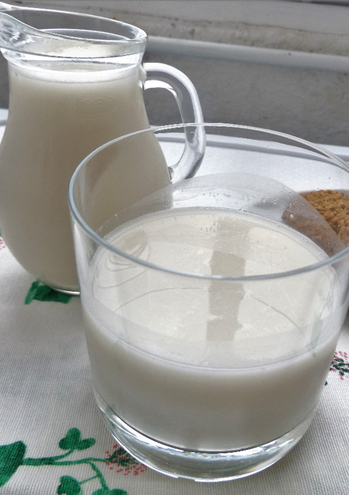 Una foto de Bebida vegana de avena