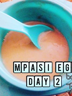 Foto resep MPASI 6m pisang