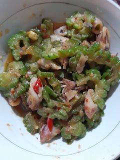Foto resep Tumis Pare cumi asin