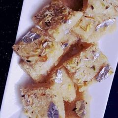 A picture of Satora (soji ka tukri halwa).