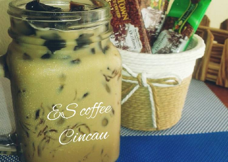 ES coffee cincau