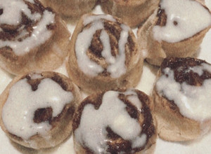 Una foto de Rollitos de canela sin horno