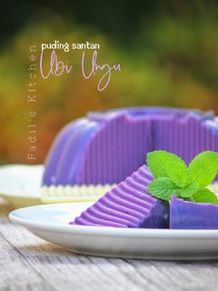 Foto resep Puding Santan Ubi Ungu