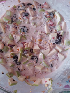 Una foto de Ensalada de manzana