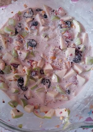 Una foto de Ensalada de manzana