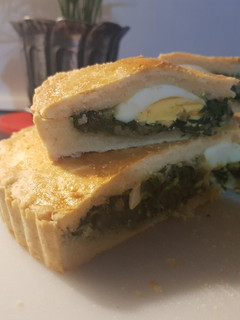 Una foto de Pascualina con masa casera muy fácil