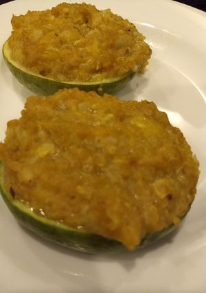 Una foto de Zapallitos rellenos