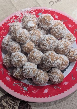 Gesztenyés kekszgolyó recept fotója