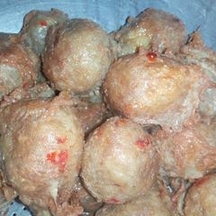 Yam balls A picture of Yam balls.