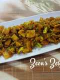 Broccoli and Knol Khol Sabzi