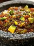 Salsa roja de molcajete