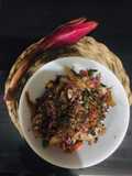 Ikan asin cabe ijo kecombrang
