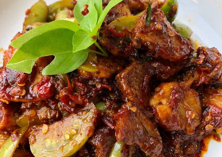 Jambal asin sambal terasi