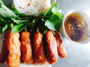 Hình ảnh của nem nướng bột nem
