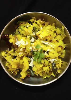 A picture of #Cabbage stir fry.