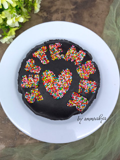 Foto resep Moist Steamed Chocolate Cake (week23)