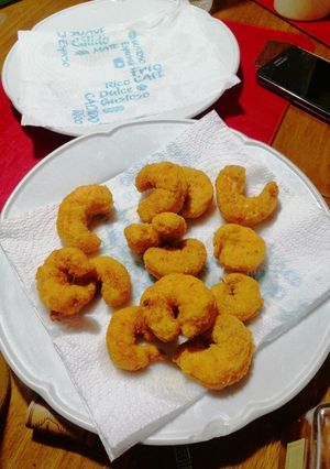 Una foto de Camarones apanados al pimentón