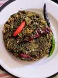 Chana Saag Fry