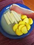 Espárrago con Papas