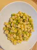 Pasta Piselli e Pancetta Cremosa