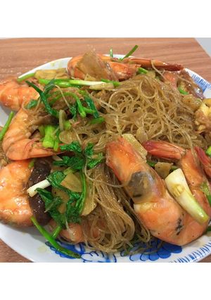 รูปของ กุ้งอบวุ้นเส้น Air Fryer