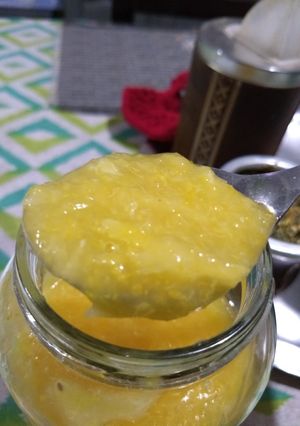 Una foto de Mermelada de cítricos sin azúcar (Pomelo, naranja y limón)