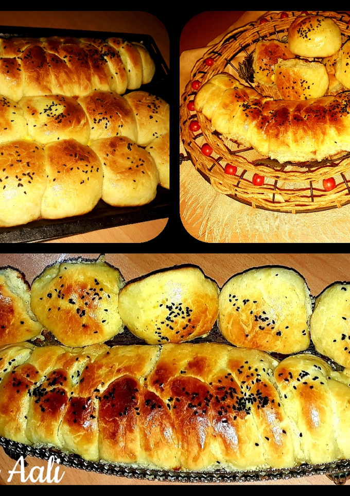 عکسی از دستور نان شیرمال
