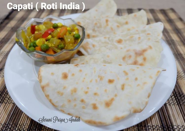 Resep: Capati (Roti India) Anti Ribet!