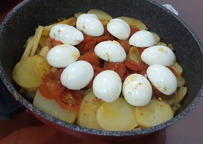 Morocco Boiled Eggs Tajine