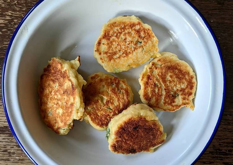 Easiest Way to Make Speedy Leftover cheese fritters